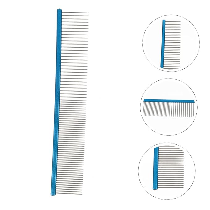 Daily Use Wear-resistant Dog Grooming Comb for Easy Pet Hair Care Convenient Pet Supply for Cats and Dogs Non- Design for Comfort and Durability