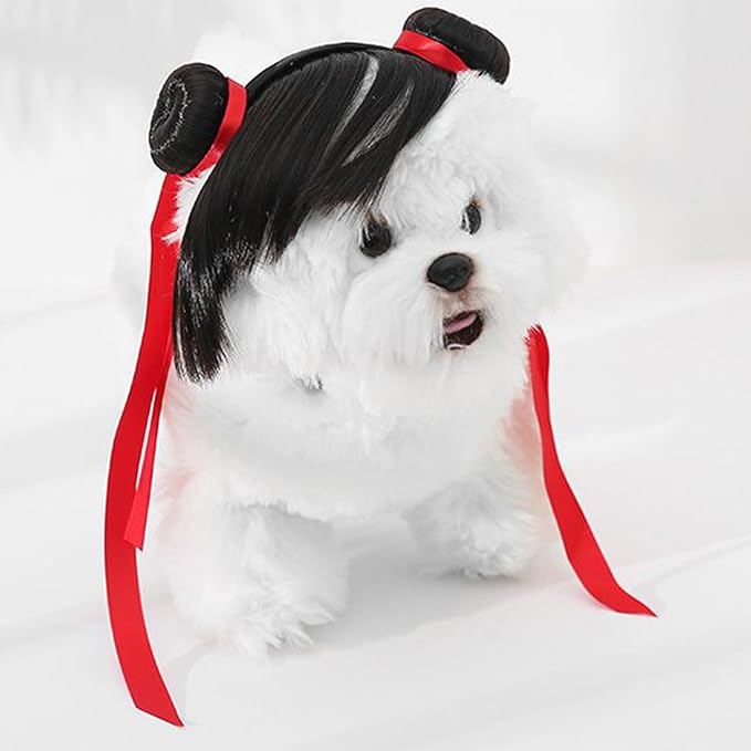 Pet Necha Hairband Dogs Cats Halloween Costume Headband Dog Party Supply Funny Festival Headwear Pet Headgear