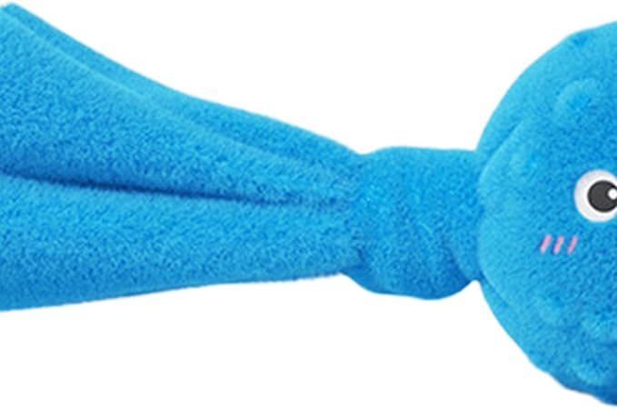 Dog Squeak Toys - Interactive Puppy Teething Doll, 1 Count Vocalizing Plaything for Health, Textured Rubber Shape with Internal Speaker, Pet Supply, Chewing Item for Crates, Mats and Parks