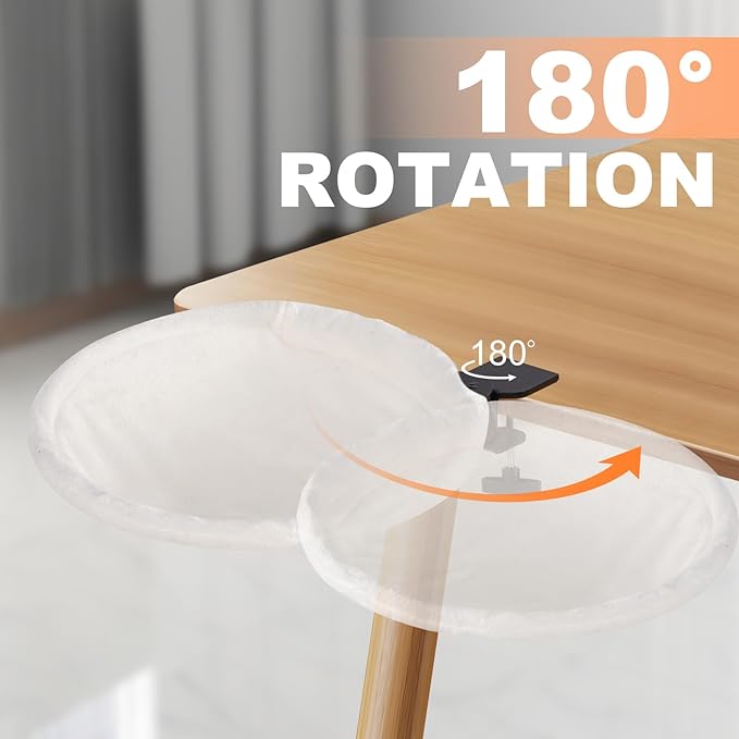 Uross Desk Cat Bed- Beige