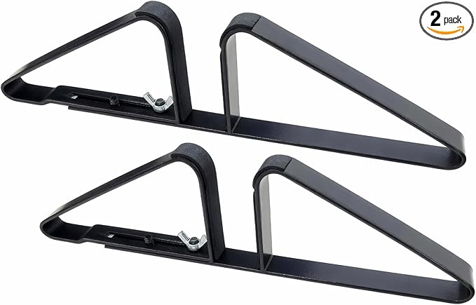 2-Pack Dog&Pet Gate Support Feet – Freestanding Dog Gates Stabilizer, Fit for Extra Wide Foldable Dog Gates, Wooden Fences, and Freestanding Panels – Easy to Install (Adjustable)