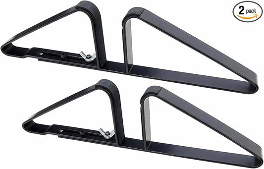 2-Pack Dog&Pet Gate Support Feet – Freestanding Dog Gates Stabilizer, Fit for Extra Wide Foldable Dog Gates, Wooden Fences, and Freestanding Panels – Easy to Install (Adjustable)