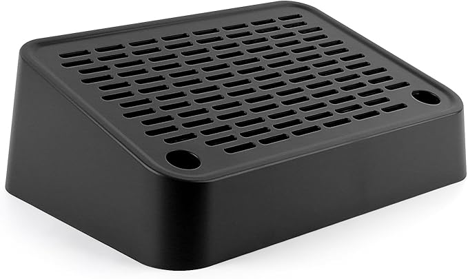 Cat Litter Box Ramp, Litter Box Step Mat with Filter Function, Cat Litter Catcher for Self-Cleaning Litter Boxes, Cats Pedal Stool Ideal for Kitten & Elderly Cats (Black)