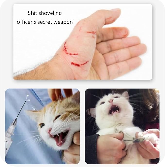 Cats Anti-Bite Muzzles Breathable Helmets Muzzles for Pet Nail Trimming & Grooming Transparent Not Covering Eye