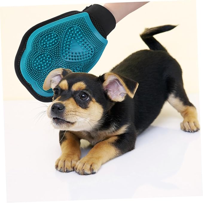 BESPORTBLE Efficient Pet Grooming Glove Deshedding Glove for Dogs Cats Itch Relief for Dogs
