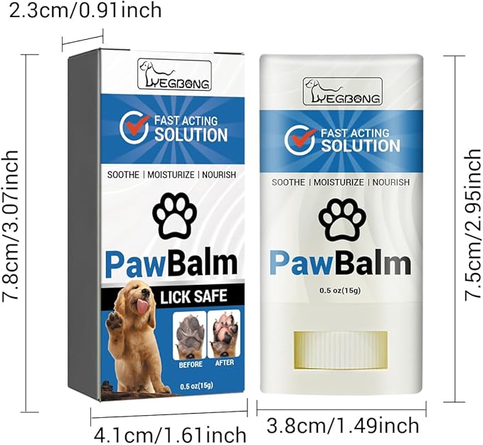 Paw Balm Protectant Cream for Moisturize Pet Paws (Dogs)