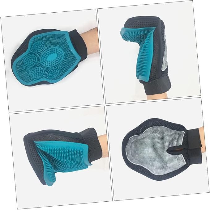POPETPOP Pet Grooming Glove Brush Cat Dog Brush Pet Hair Remover Comfortable Material