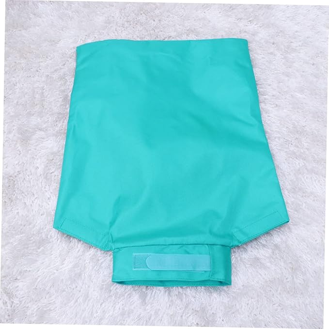BESPORTBLE Multi-Functional Cat Grooming Bag Fixed Pouch for Bathing Nail Trimming and Medicine Administration Breathable Durable Design for Pet Cats Deep Green