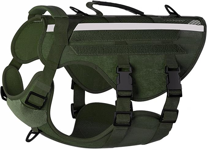Dog Vest Harnesses Pet Strong Training Walking Swimming Supplies Soft Handle Training Vest Dog Harness with Handle for Large Dogs