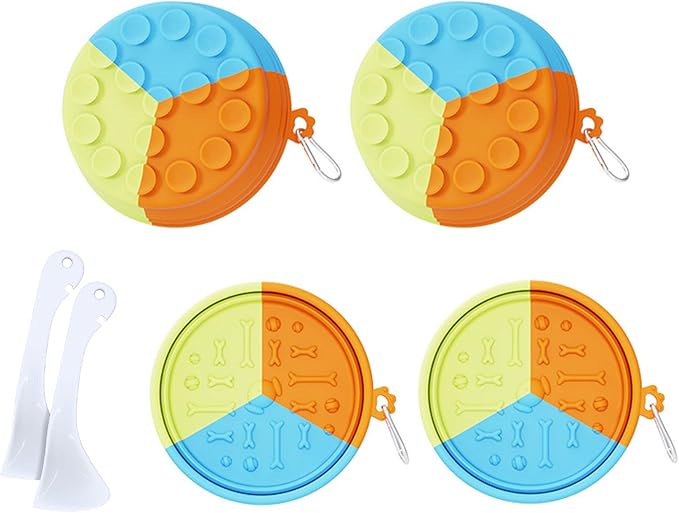 Hangable Pet Bowl Foldable Food Feeder Water Drinking Dog Supplies Travel Feeding Supply Spill Pet