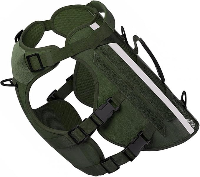 Dog Vest Harnesses Pet Strong Training Walking Swimming Supplies Soft Handle Training Vest Dog Harness with Handle for Large Dogs