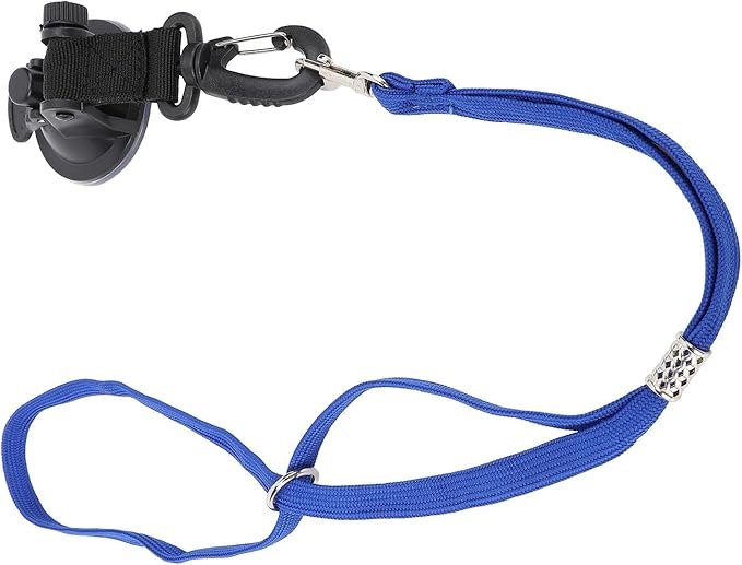 AYNEFY Dog Bathing Tether Other Hiking Camping Supplies Leash with Suction Cup for Dog Cat Shower Grooming Bath Bathing Tether Adjustable Pet Mountaineering Camping (S 62x50cm / 24.41x19.69in)