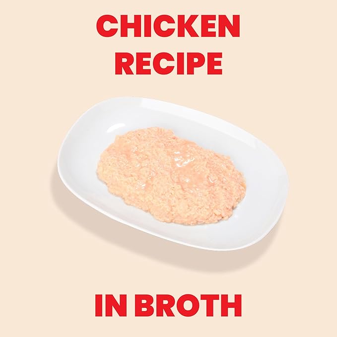 almo nature HQS Natural Wet Cat Food Chicken Recipe in Broth - Kitten, Grain-Free, 2.47 oz (Pack of 24)