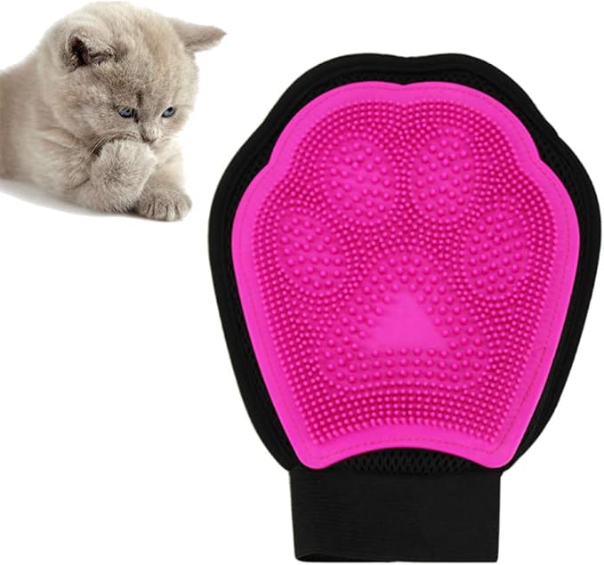 balacoo Dog Brush Glove Gloves for Cleaning cat Dog Washing Glove Glooming Glove for Dogs Grooming Glove Deshedding Cleaning Supplies pet Supplies Hair Removal Brush Cosmetic