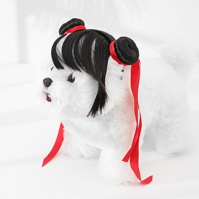 Pet Necha Hairband Dogs Cats Halloween Costume Headband Dog Party Supply Funny Festival Headwear Pet Headgear