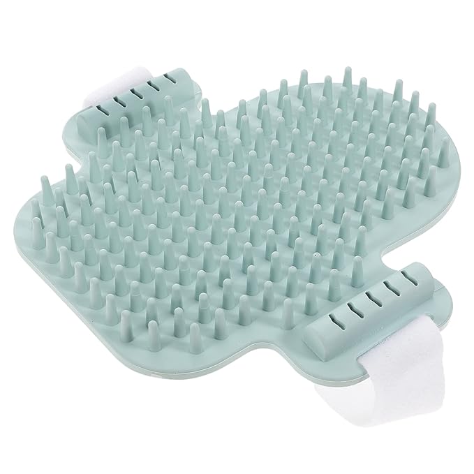 Rubber Cat Brush Tickle Comb Cat Wall Scratcher Catnip Cat Toy Cat Wall Toy Cat Wall Brush Self with Catnip Cat Grooming Supplies Kitten Massage Comb Cat Scratching Board