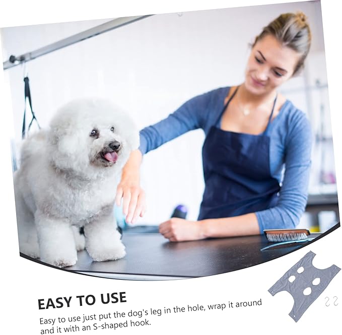 Mikikit Pet Grooming Hammock for Cat Dog Professional Nail Trimming Assistant Easy to Use