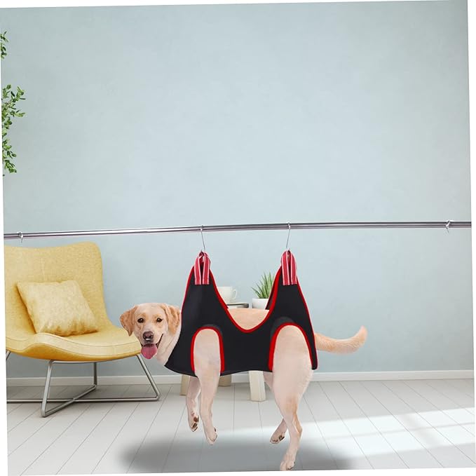 Happyyami 1 Set Cat and Dog Nail Trimming Hammock Pet Grooming Sling for and Comfortable Nail Care and Design for Home and Salon Use Accessories Random Color