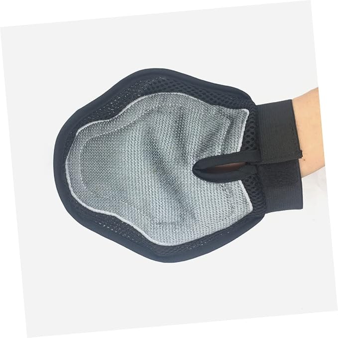 Pet Grooming Massage Glove Double Sided Brush for Cats Dogs Comfortable Pet Bathing Glove for Hair Removal and Relaxation for Puppy and Kitten Care