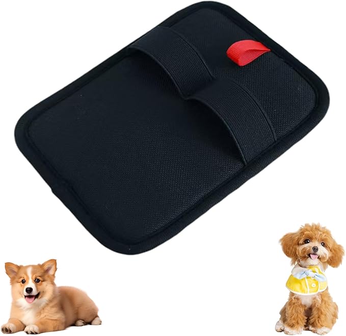 Pet Hair Remover Gloves, Electrostatic Pet Hair Removal Gloves, Upgrade Efficient Grooming Gloves for Pet Hair, Cat Brush Glove for Carpet, Couch(Square, 1PCS)