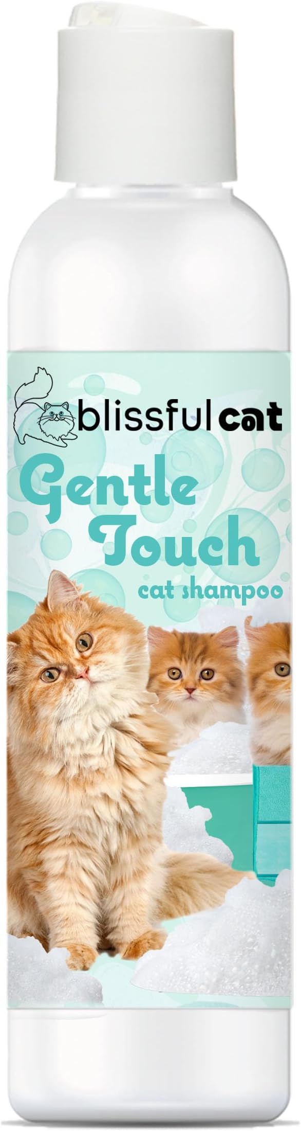 The Blissful Cat Gentle Touch Cat Shampoo, 4-Ounce