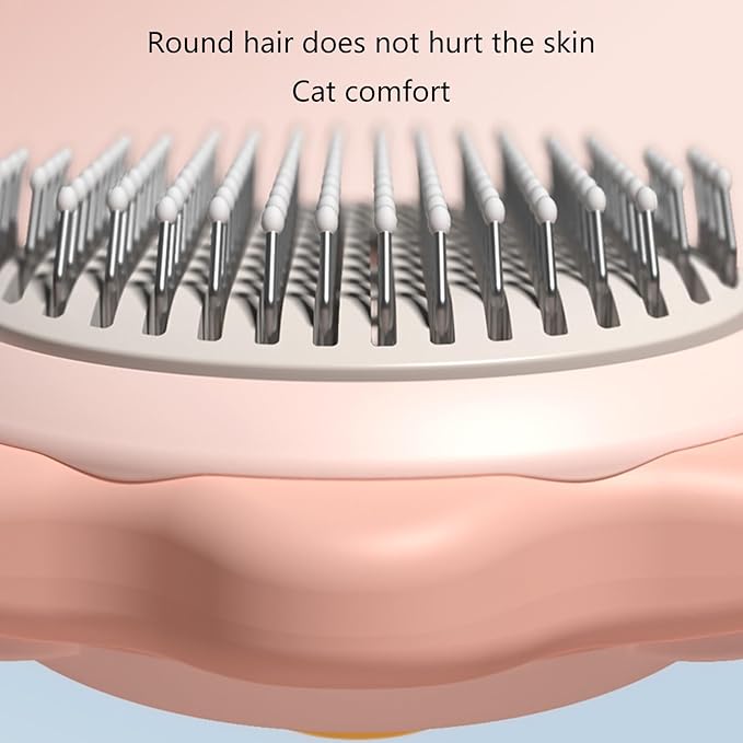Cats Grooming Deshedding Comb for Cats Remove Loose Hair Cats Massaging Comb Dematting Supply