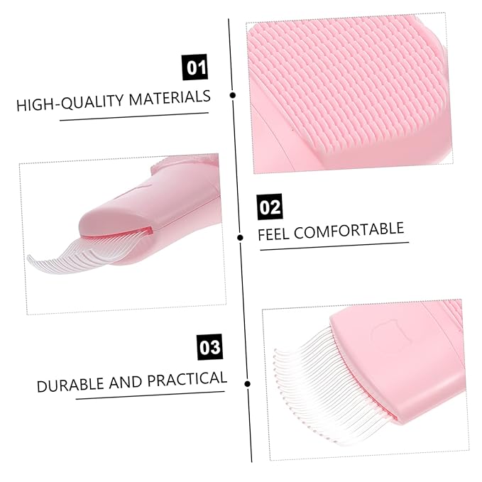 Mikikit Cat Grooming Comb Pet Deshedding Brush Massaging Tool for Cats and Dogs