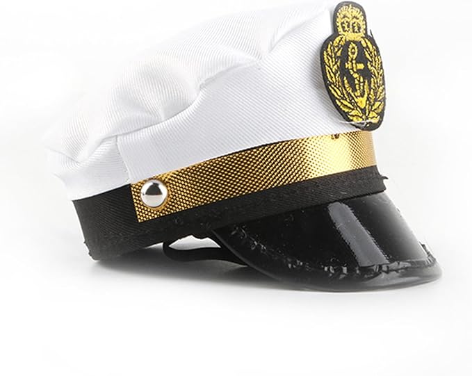 Christmas Pet Hat Cute Captain Pirate Hat for Dog Dress Up Supplies Lovely Halloween Carnival Clothes Accessory Funny Hats for Halloween Cosplay