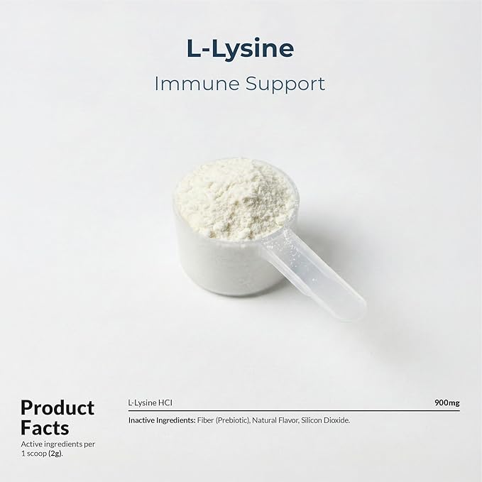 L-Lysine Supplement for Cats 900mg/scoop - Cat Supplement for Sneezing and Runny Nose, Cold, Immune Support, Eye Function, and Respiratory Health – Lysine Powder
