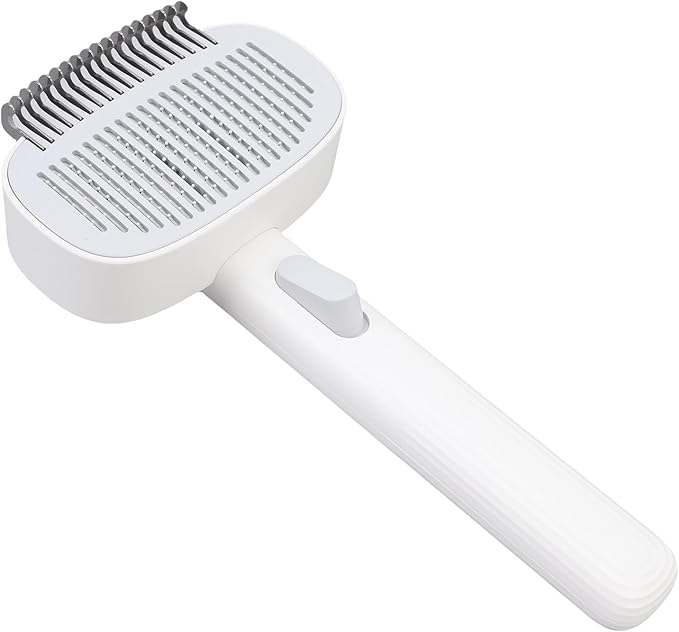 Zerodis Pet Brush Brushes Brush Double Layer Design Cat Effectively Untangles Hair Knots and Removes Floating Hair Cat Grooming Tool Pet Stainless Steel Needles Longhair