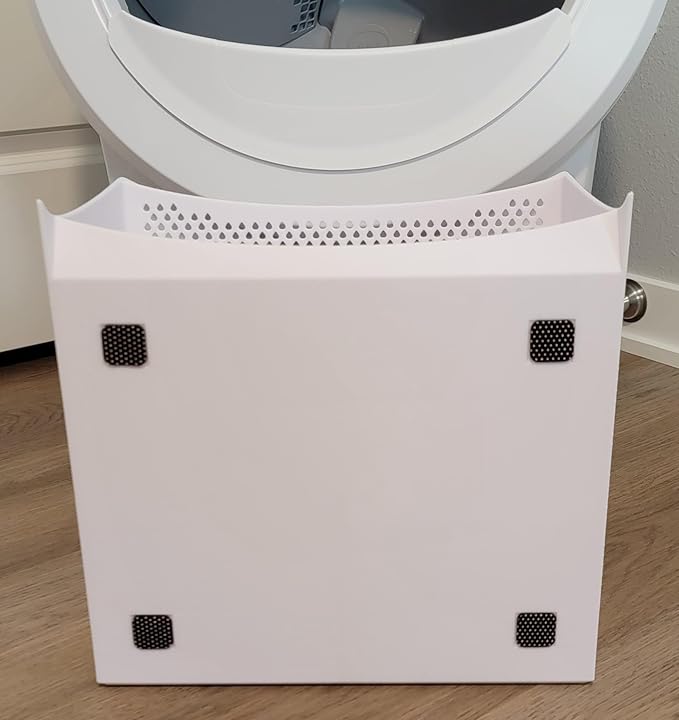 Litter Platform for Litter-Robot 4, 5, 5, Pro, EVO | Your Ultimate Tracking Solution! (White)