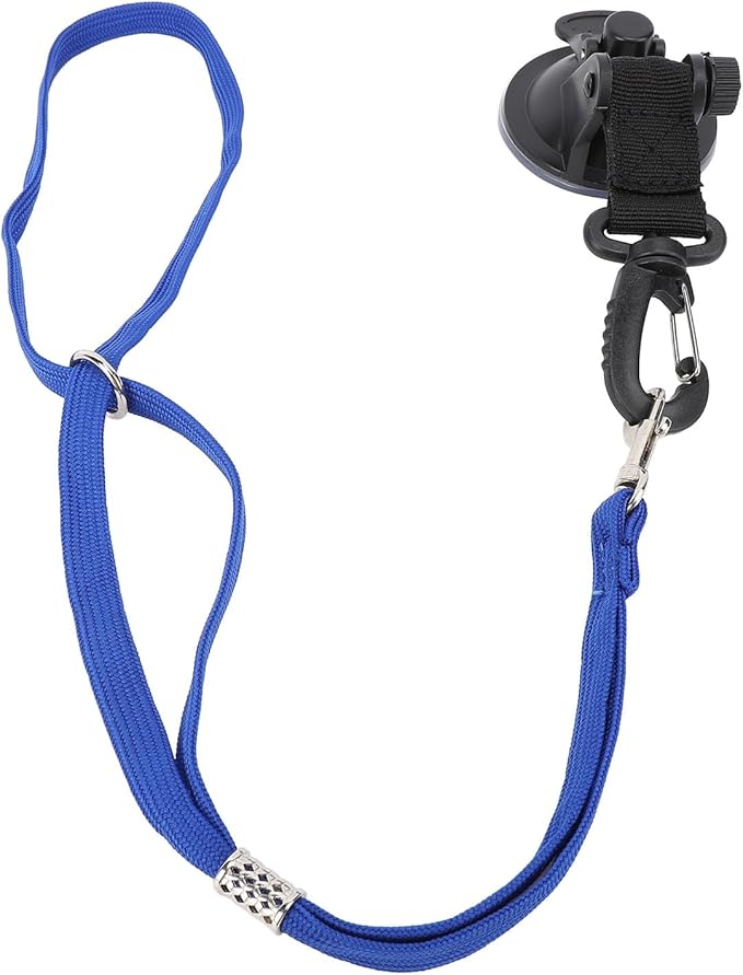 AYNEFY Dog Bathing Tether Other Hiking Camping Supplies Leash with Suction Cup for Dog Cat Shower Grooming Bath Bathing Tether Adjustable Pet Mountaineering Camping (S 62x50cm / 24.41x19.69in)