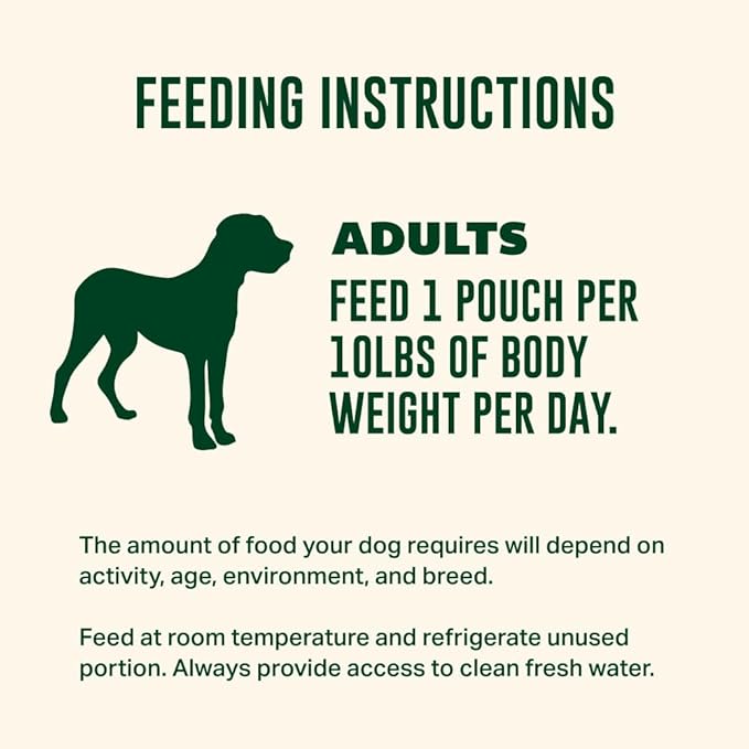 Your Pet's Kitchen Wet Dog Food, Slow Simmered Turkey Fare Recipe - 9 oz Pouch, (Pack of 6), Human Grade Pet Food Made in The USA with Real Turkey