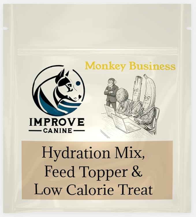 Hydration Mix, Feed Topper and Low Calorie Treat (Monkey Business)