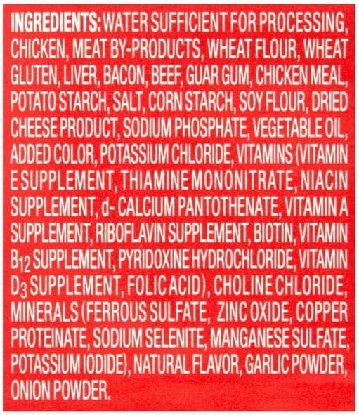 (Pack of 4) Bacon, Cheeseburger & Beef Flavor Gravy Wet Dog Food for Adult, 13.2 Oz. Can, 100% Complete and Balanced Nutrition, Ideal for Adult Dogs and Puppies