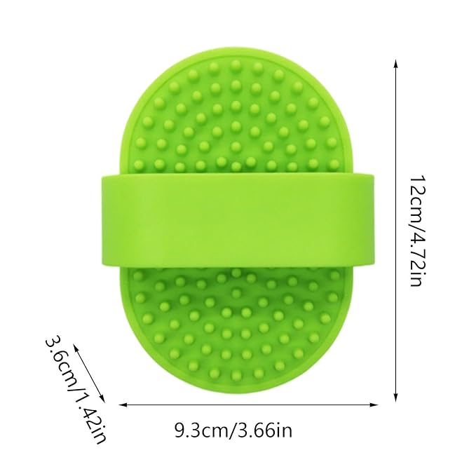 Dog Grooming Brush | Massage Pet Grooming Supplies | Dog Scrubber | for Long Short Haired Puppy Cats Kitten Care