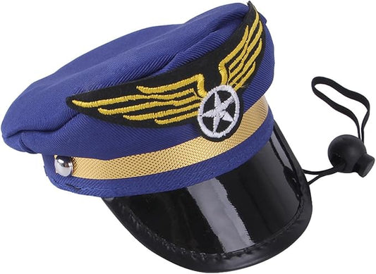 Christmas Pet Hat Cute Captain Pirate Hat for Dog Dress Up Supplies Lovely Halloween Carnival Clothes Accessory Funny Hats for Halloween Cosplay