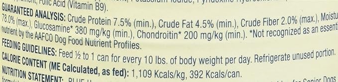 Blue Buffalo Senior Homestyle Recipe - Chicken - 12.5 Oz