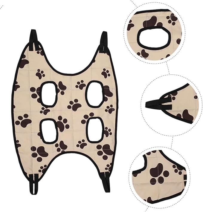 Dog Cat Grooming Hammock Easy to Suspend for Nail Trimming Beauty Random Style