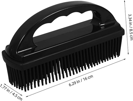 Silicone Pet Hair Defloating Brush for Efficient Cleaning of Beds Sofas Carpets and Car Seats Durable Easy to Clean for Dog and Cat Grooming