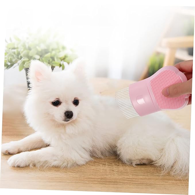 SUPVOX Cat Grooming Comb for Cats and Dogs PET Hair Remover Brush Massage Function Detangling Needle Rake Comb Pets