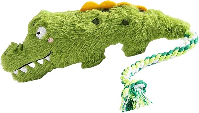 Lovely Plush Squeak Stuffed Toy Interactively Plush Bites Teeth Grinding Puppies Training Supply Pet Dog Chew Squeak