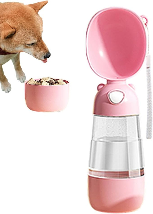Dog Water Bottle, Leakproof Pet Drinking Bottle, Puppy Watering Dispenser for Walking Camping Outing Personal Pet Supplies Pets Protective Guard 500ml Capacity Professional Grade Authentic Model