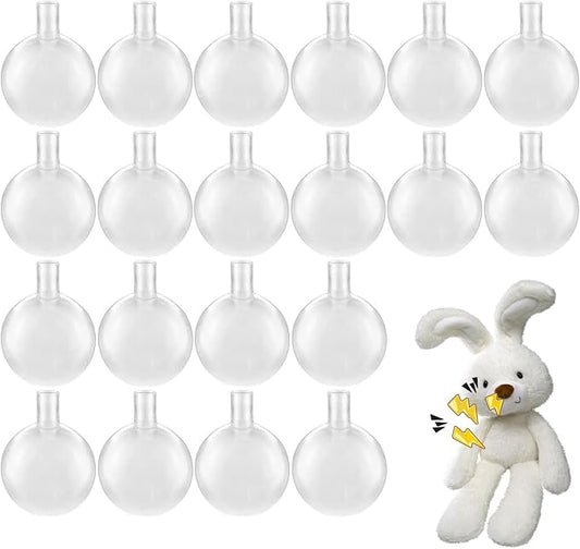 Portable Dog Toy Squeakers Replacement Set, 20PCS Plush Toy Noise Maker Inserts, Repair Squeakers for Stuffed Animals, DIY Craft Supplies for Pets, Kids, Sewing Projects, Home Workshop Use