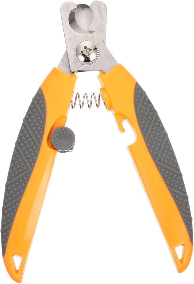 SUPVOX Ergonomic Portable Pet Nail Clipper for Cats and Dogs Wear-Resistant Design Comfortable Grip for Household Grooming Needs