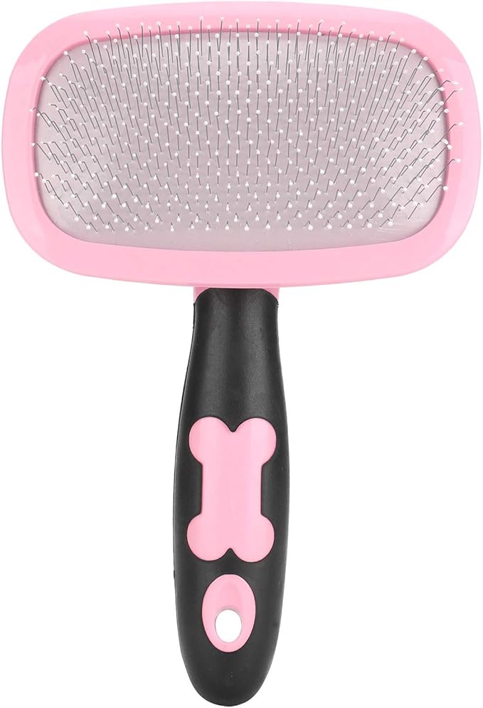 Cat Hair Brush, Dog Brush Cat Dog Hair Removal Comb Pet Grooming Tool 360 Degree Rotation Deshedding Brushes For Indoor For Pets with Long or Short (With a)