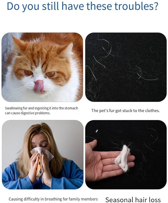 Pet Hair Removal Glove，Cats & Dogs Grooming Supplies，Efficient Deshedding Pet Grooming Gloves 2-in-1 Deshedding Brush(Two Colors)(Pink,Right-Hand)