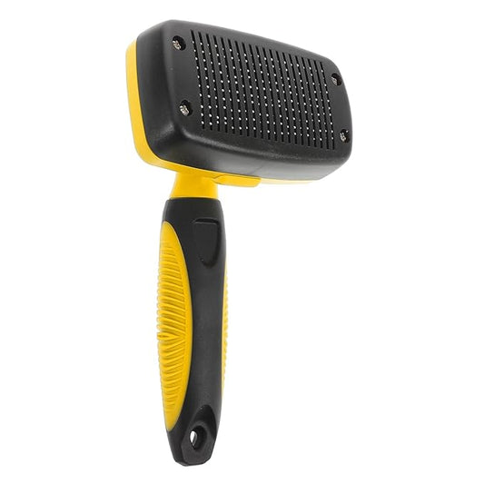 YARNOW Cat Grooming Brush Self-cleaning Deshedding Tool for Dogs Cats Portable Pet Cleaning Brush Non- Handle for Daily Grooming Reducing Shedding