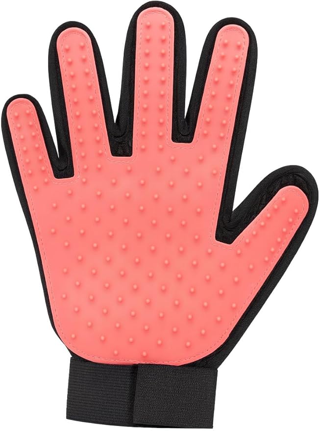 Pet Grooming Glove (Pink)