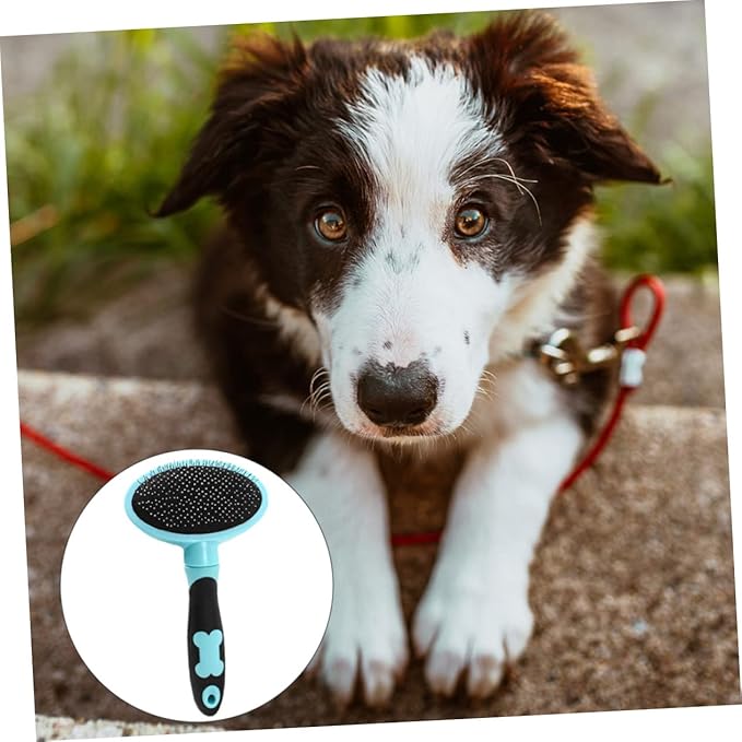 Toyvian 1Pc Cat Grooming Brush Pet Cleaning Tool for Cats Removes Loose Hair Tangles Dander Comfortable Massager for Cats Durable Cat Hairbrush